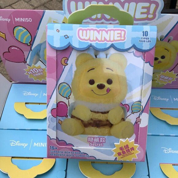 Miniso Disney Winnie Surprise Plush Box Blind - Picture 1 of 3